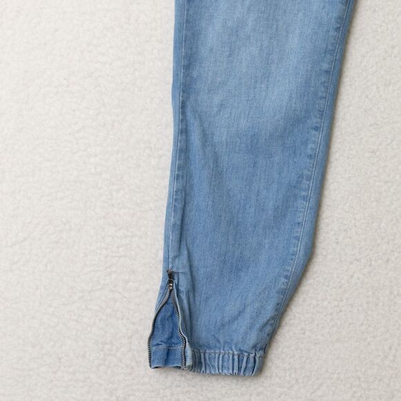 Paige Mayslie Jogger Light Wash Jeans Women's Sz 29 - Picture 6 of 16